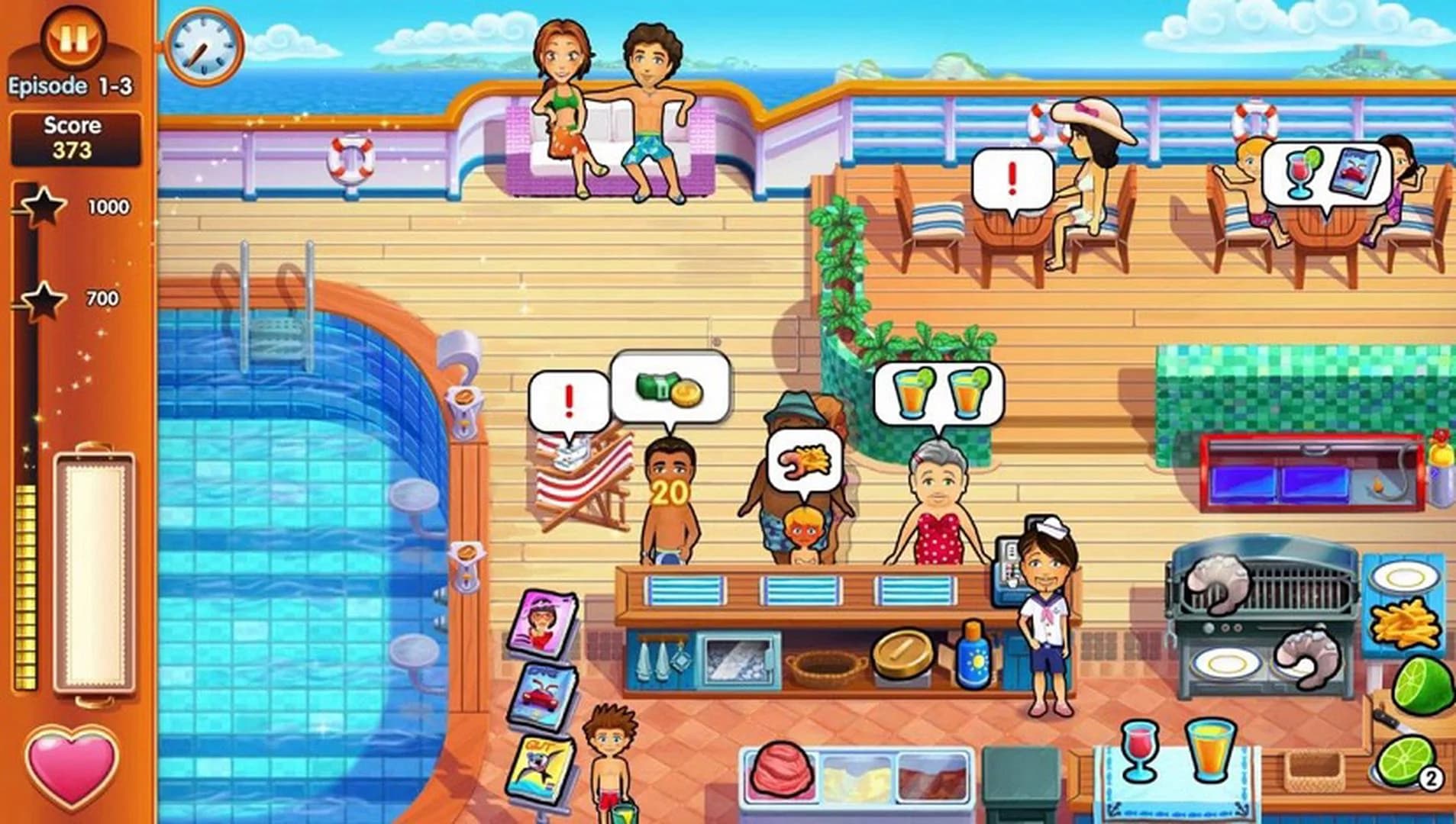 Delicious - Emily's Honeymoon Cruise screenshot 1