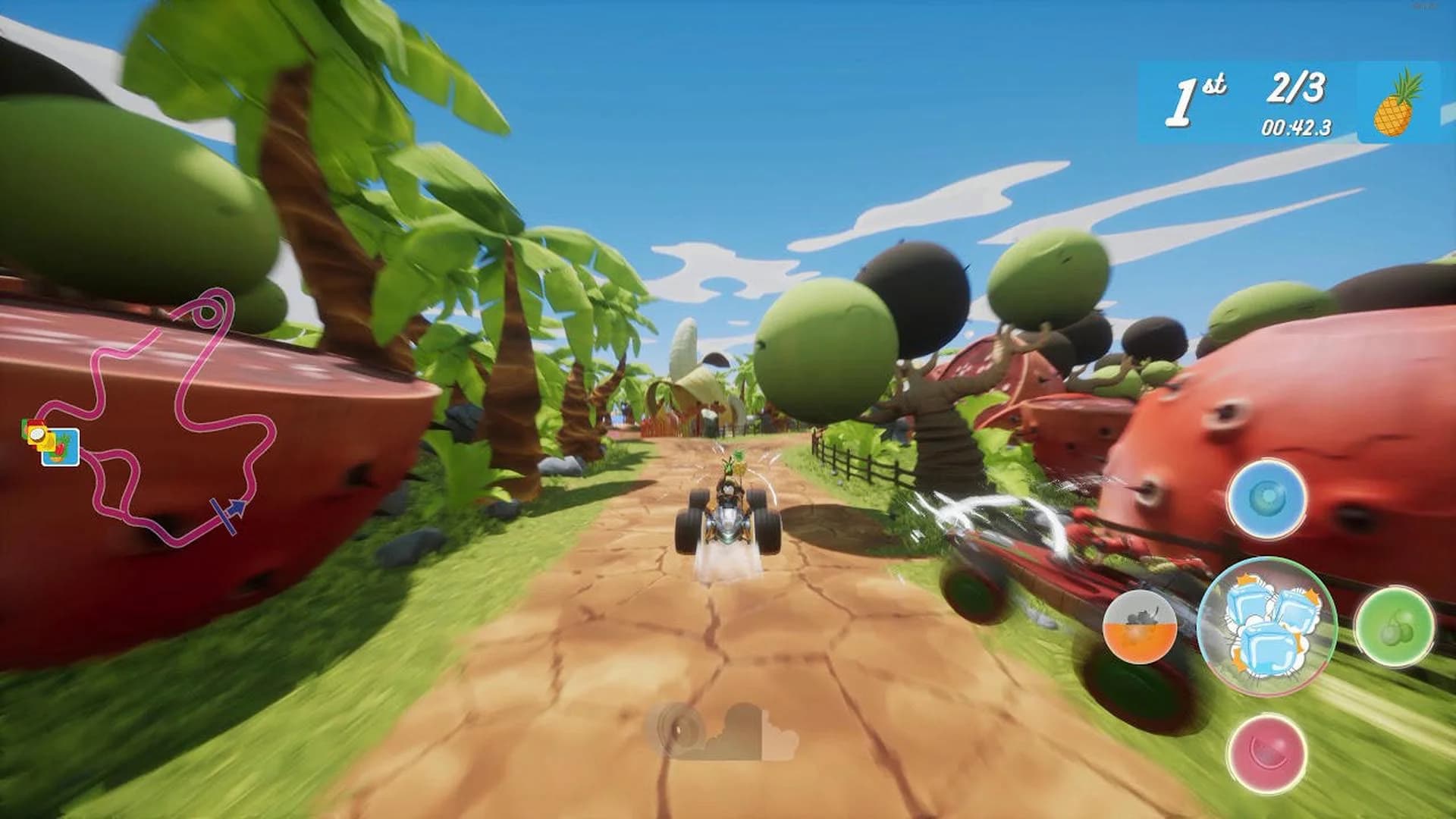 All-Star Fruit Racing screenshot 2