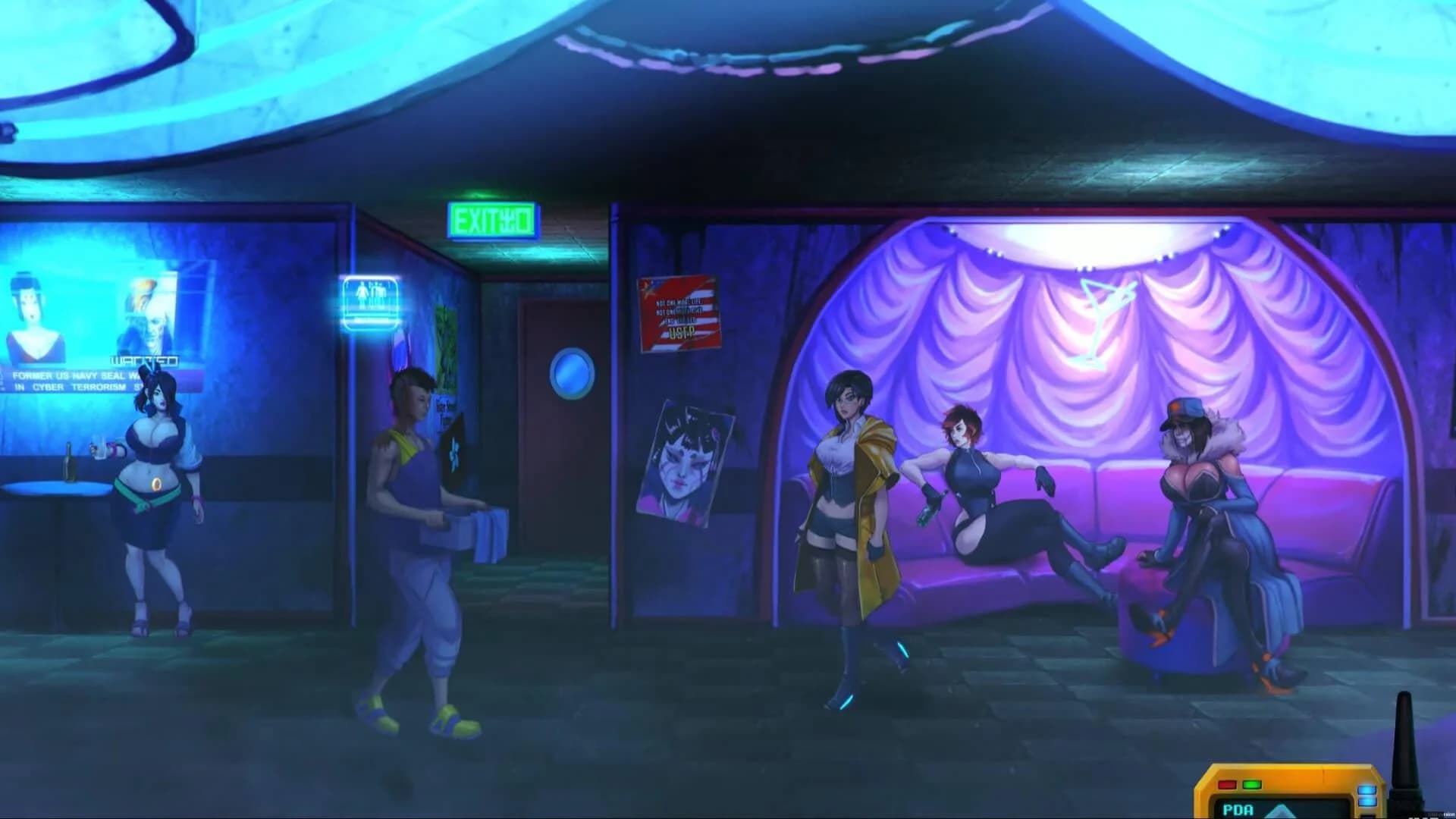 Sense - 不祥的预感: A Cyberpunk Ghost Story screenshot 4