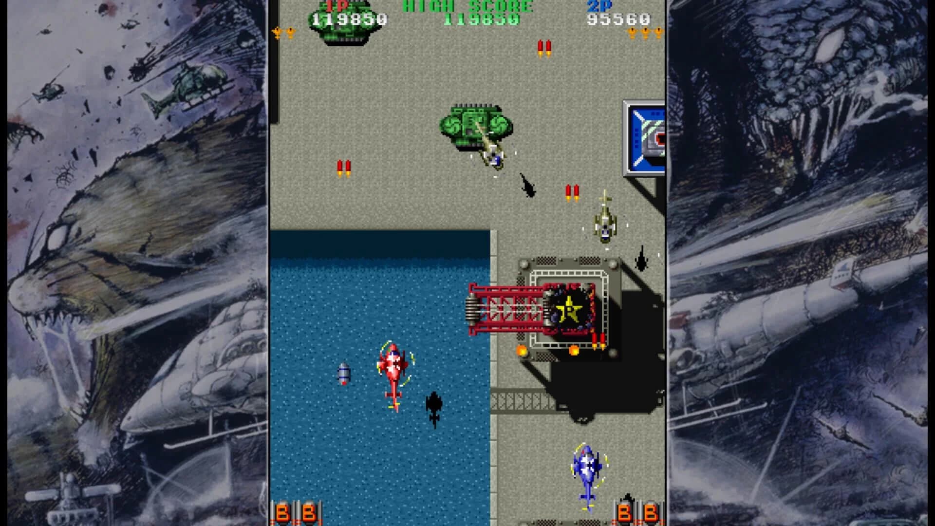 Twin Cobra screenshot 2