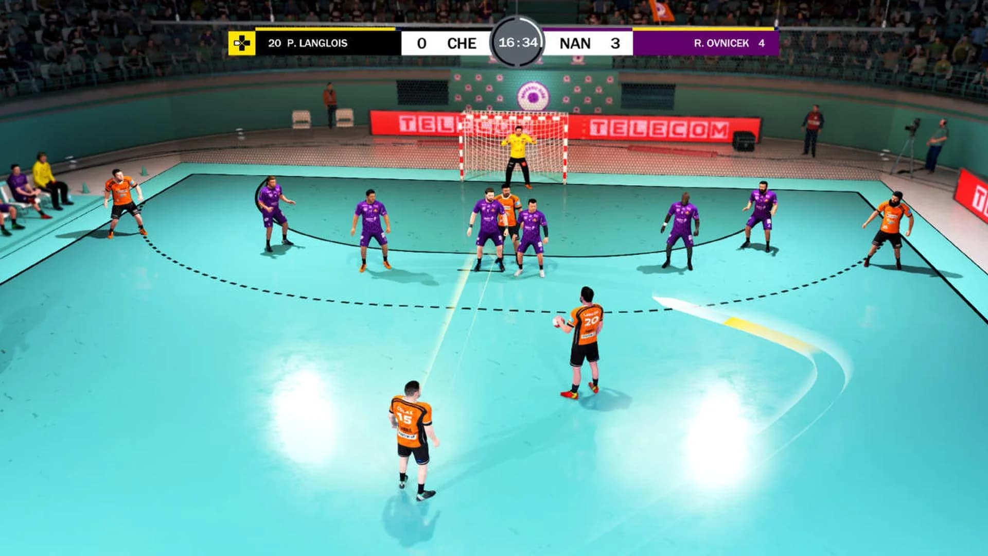 Handball 21 screenshot 1