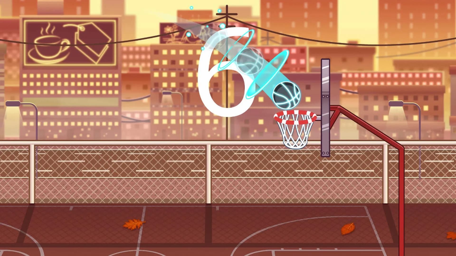 Basketball Serial Shooter screenshot 1