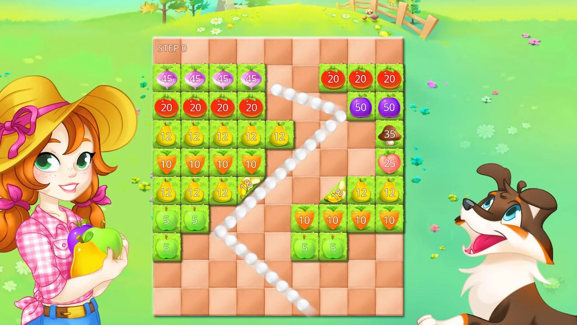Happy Farm - Harvest Blast screenshot 1