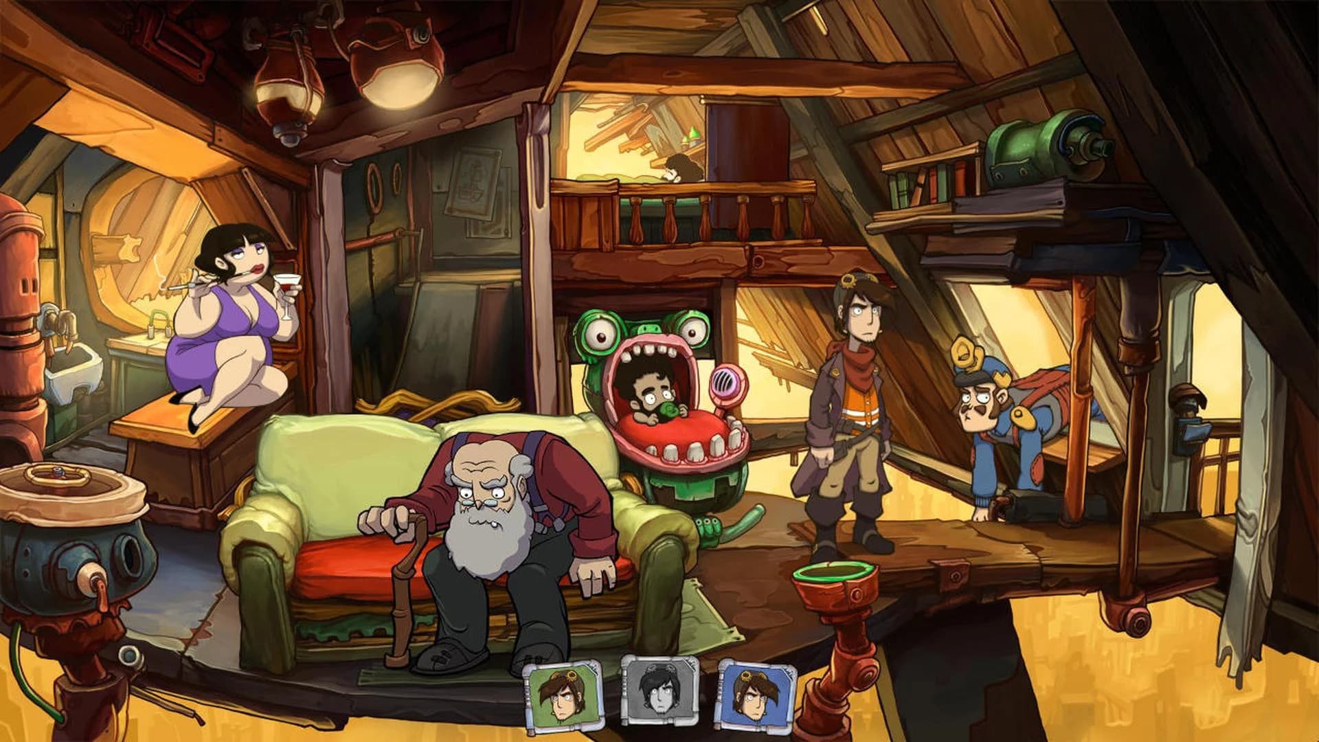 Deponia screenshot 1