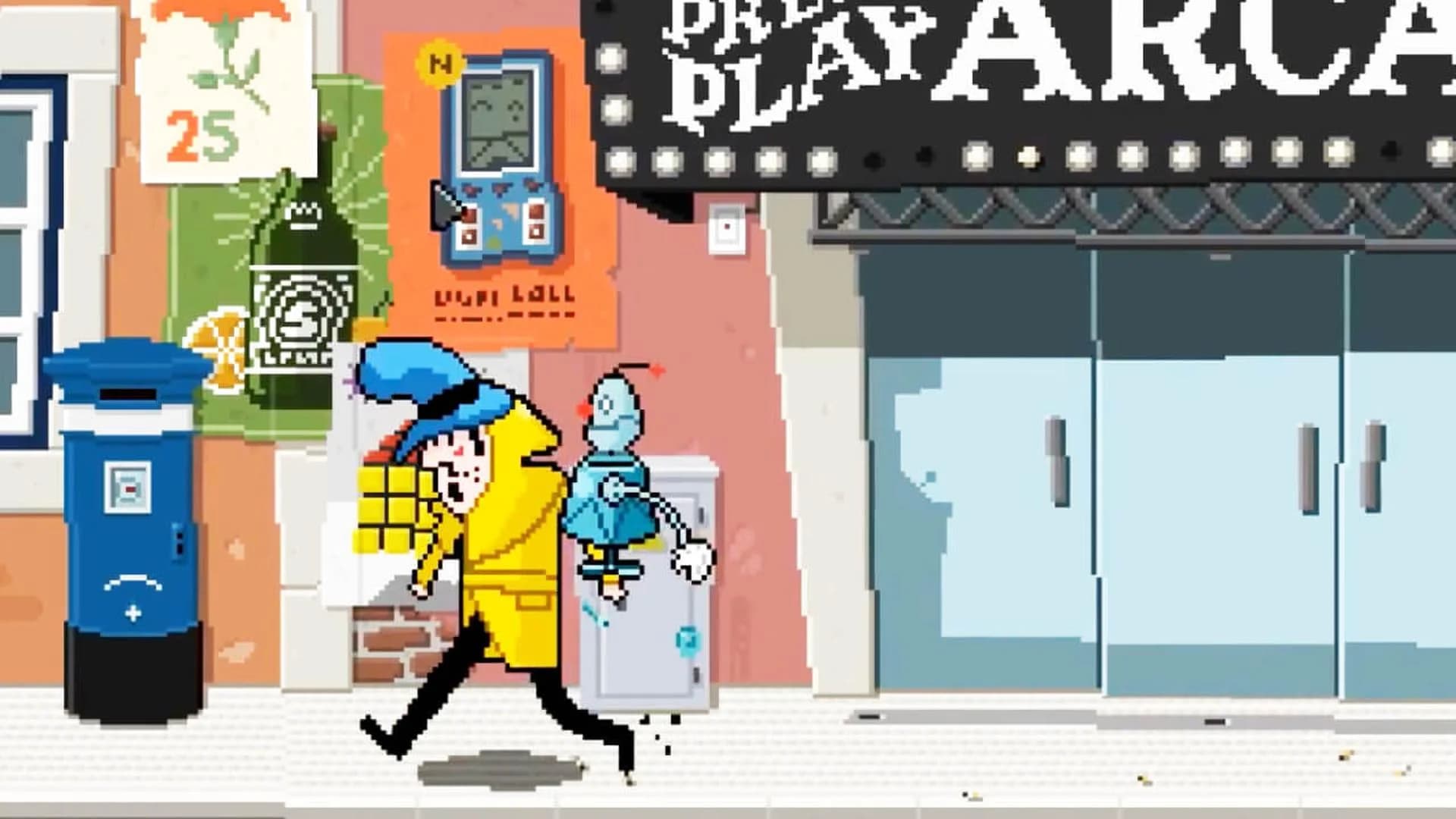 Detective Case and Clown Bot in: Murder in the Hotel Lisbon screenshot 1