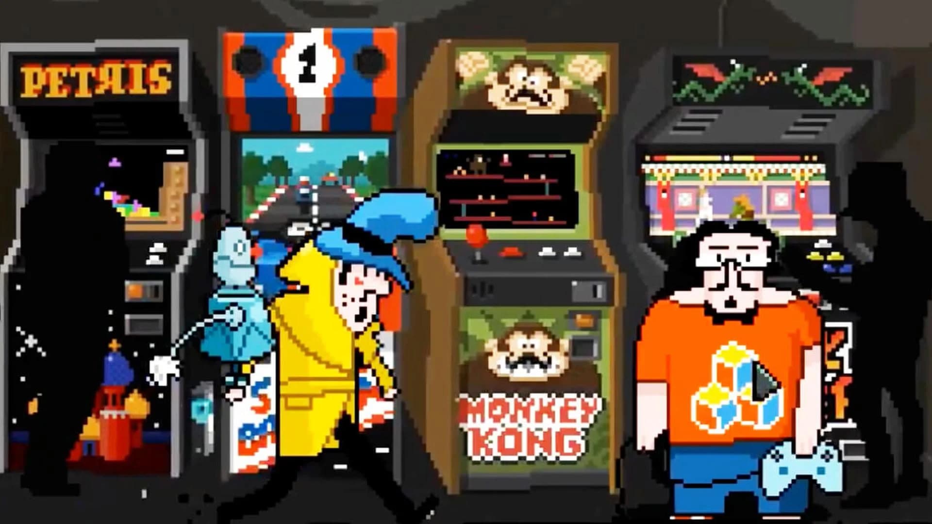 Detective Case and Clown Bot in: Murder in the Hotel Lisbon screenshot 4