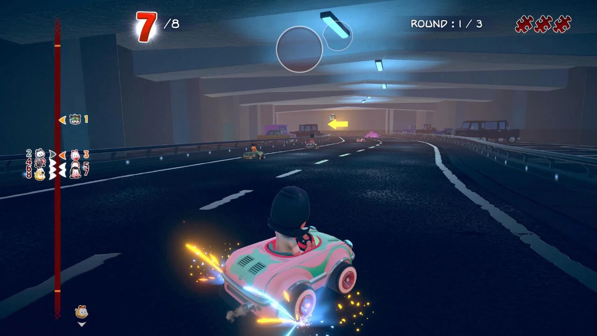 Garfield Kart - Furious Racing screenshot 1