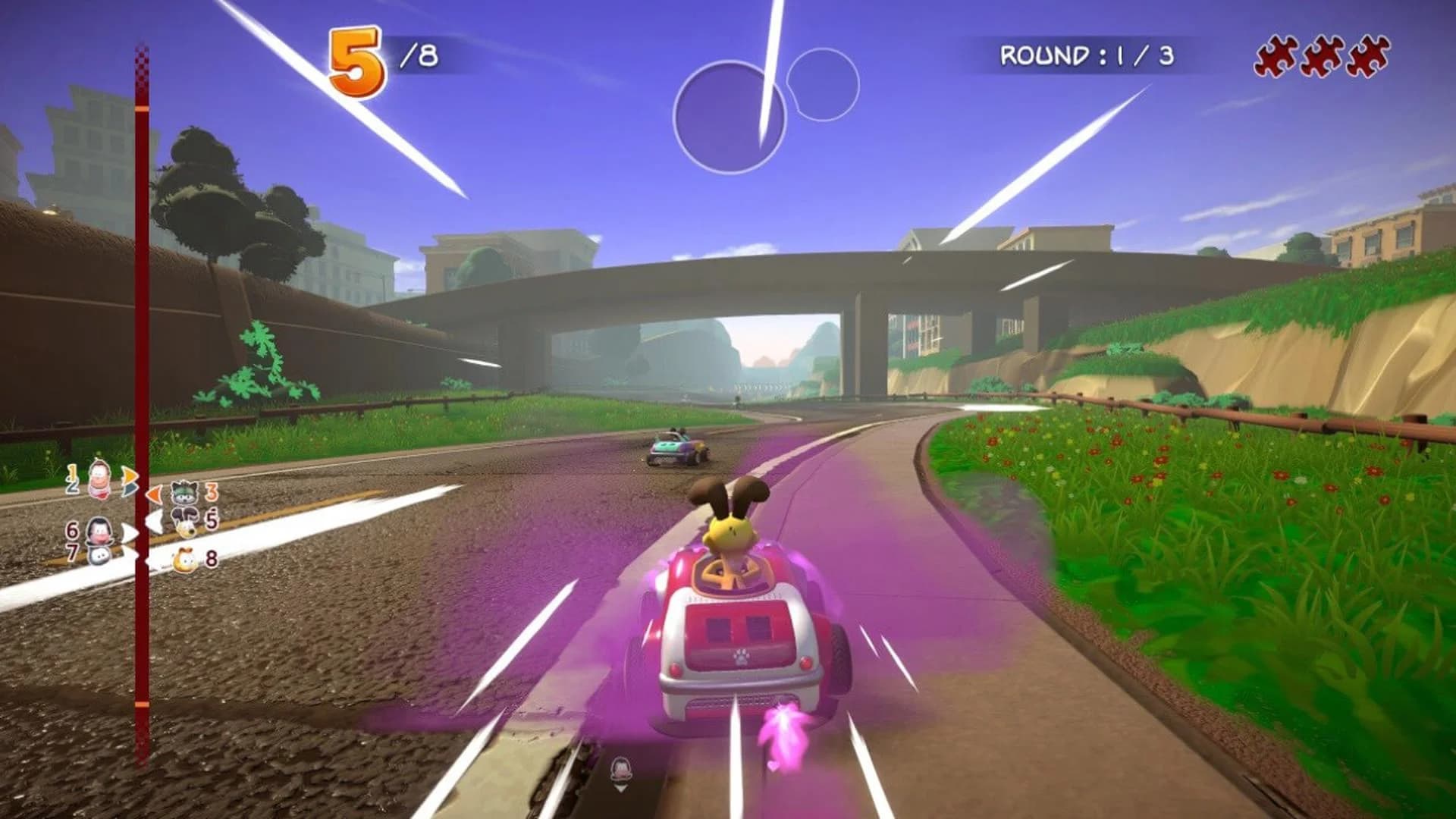 Garfield Kart - Furious Racing screenshot 2