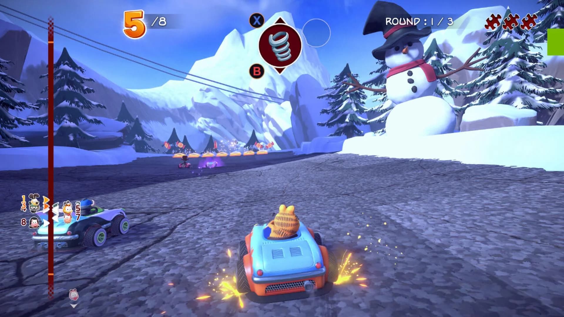 Garfield Kart - Furious Racing screenshot 4