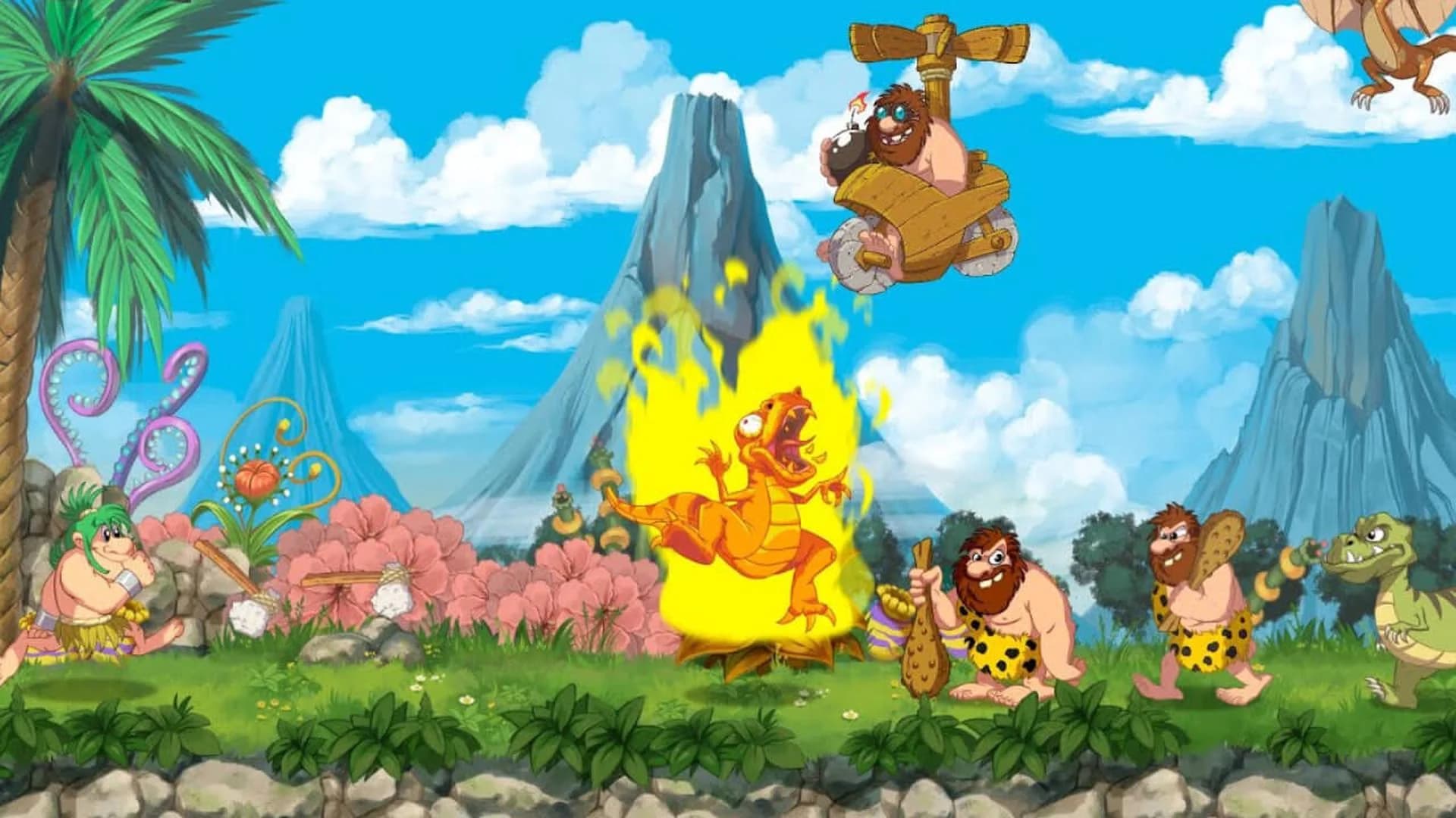 New Joe & Mac - Caveman Ninja screenshot 1
