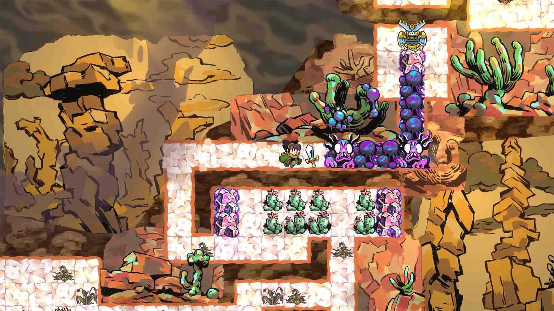 Arranger: A Role-Puzzling Adventure screenshot 1