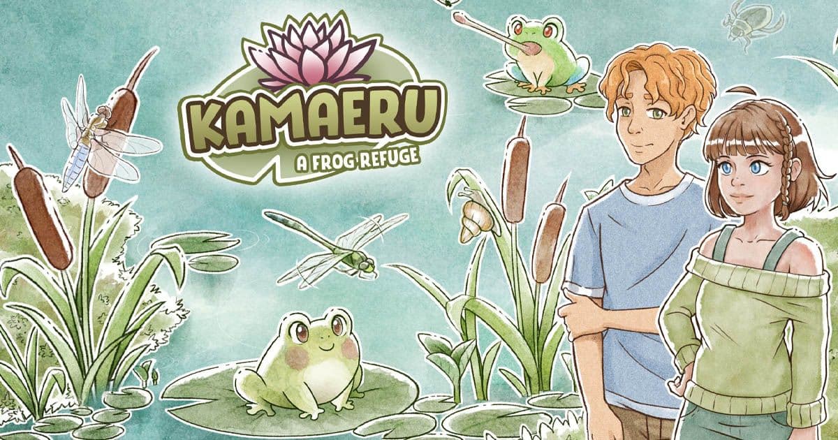 Kamaeru: A Frog Refuge เกมเลี้ยงกบสุดละมุนใจ ที่จะให้เรามาสะสมน้องกบและหาทางฟื้นฟูหนองบึง เปิดให้เล่นแล้วบนมือถือ